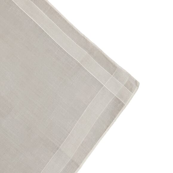 VINTAGE CHRISTMAS CANDLE POINSETTIA HANDKERCHIEF MADE IN SWITZERLAND EMBROIDERED - Picture 5 of 9